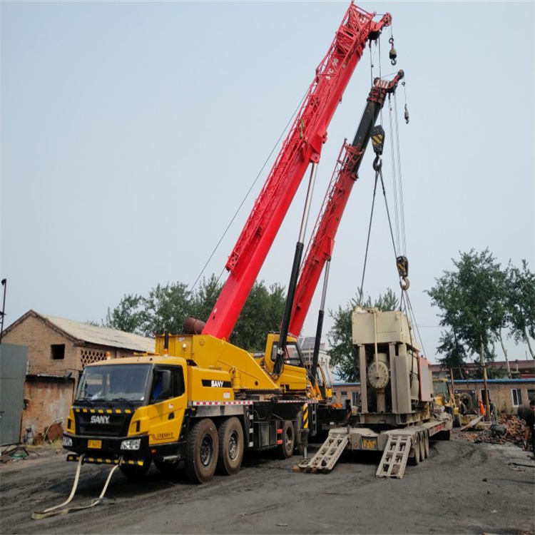 商河附近大吊车出租|工地吊装设备租赁